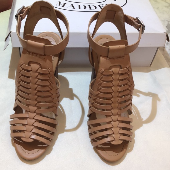 Steve Madden Sandals Sandrina Natl Lea - Picture 2 of 5